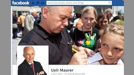 Swiss president Maurer abandons Facebook