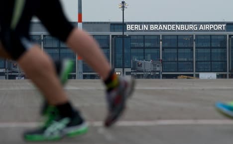 Brit lands Berlin airport half marathon victory
