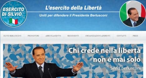Devoted supporter starts Berlusconi 'army'