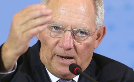 Schäuble pours cold water on EU bailout plans