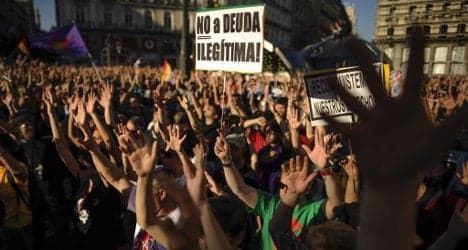 Spain's 'indignants' renew street protests