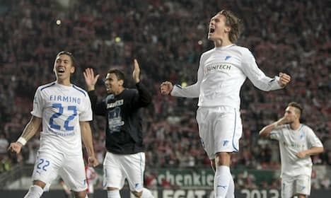 Hoffenheim beat 'Lautern to stay in Bundesliga