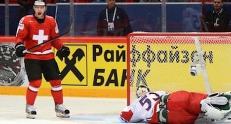 Swiss notch third victory in hockey championships