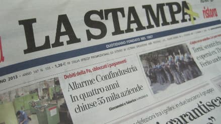 Italian newspaper helps foil suicide bid