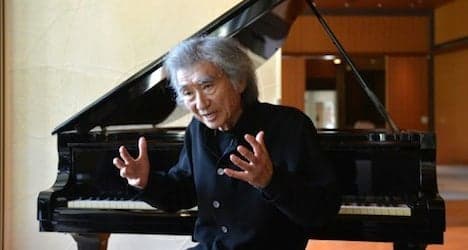 Japanese conductor Ozawa cancels Swiss trip