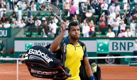 Tsonga loss ends French Roland Garros hopes