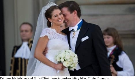 Swedish princess weds US banker in Stockholm