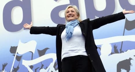 French far-right as popular as major parties