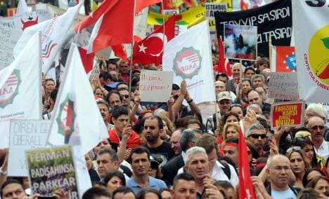 Tensions grow over Turkish crackdown
