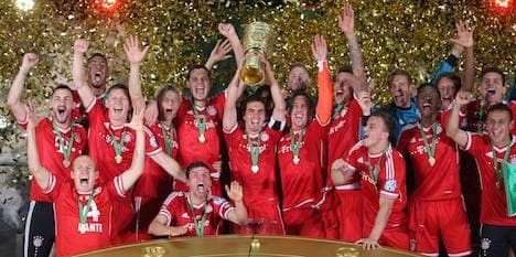 Bayern win Cup final to earn historic treble