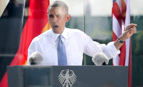 Nuclear cuts top Obama's Berlin speech