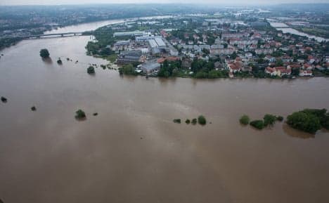 Eastern German cities brace for flood wave