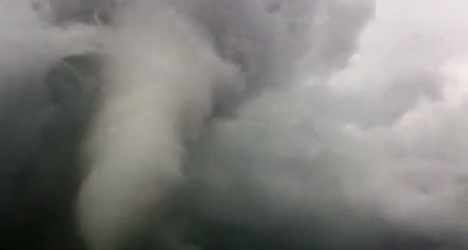 Video: tornadoes rip through Milan