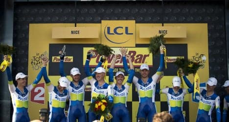 Tour de France: Gerrans takes yellow jersey