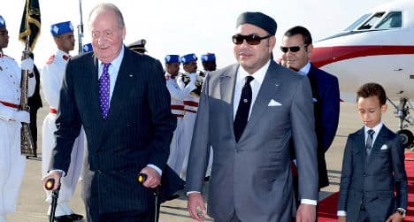 Spanish King makes 'symbolic' Morocco visit