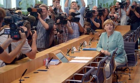 Merkel at press grilling: it's a free country