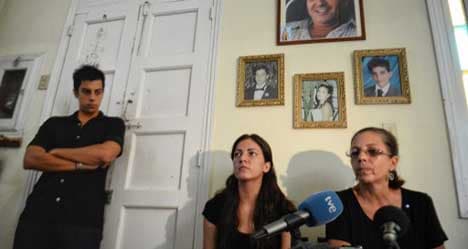 Activist's family sues Cuban secret service