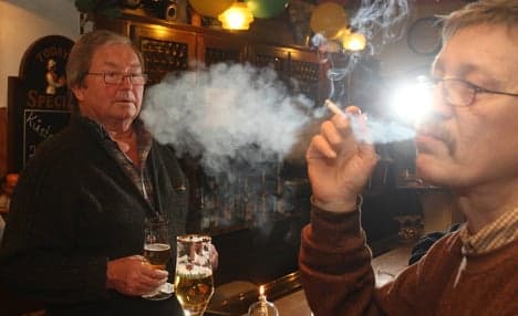 Smoking ban hits small pubs where it hurts