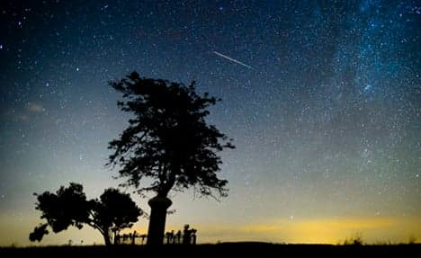 Giant meteor shower to give Germany a show