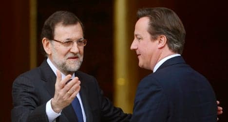 UK PM warns Spain over Gibraltar row