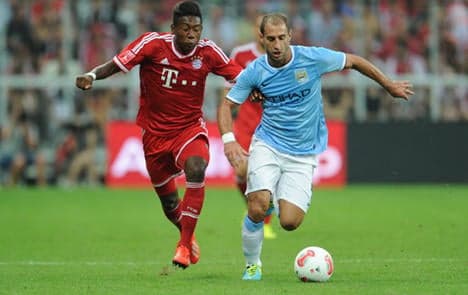Bayern Munich bounce back to floor Man City