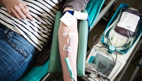 Blood donor barred as 'German too poor'