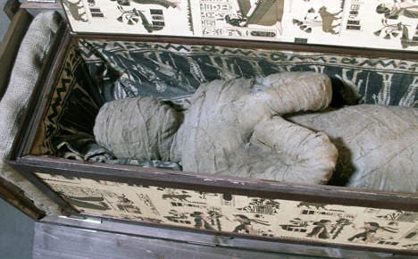 Boy finds grandfather's 'mummy' hidden in attic