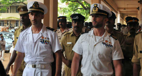 Marines refuse to go to India murder trial - report