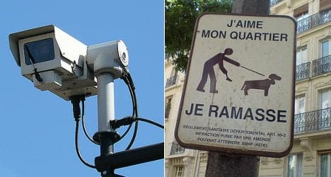 Paris suburb to use CCTV to fight dog poo 'plague'