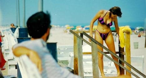 'High-tech pervert' films nudist bathers