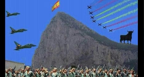 Spanish mayor posts 'Gibraltar invasion pic'