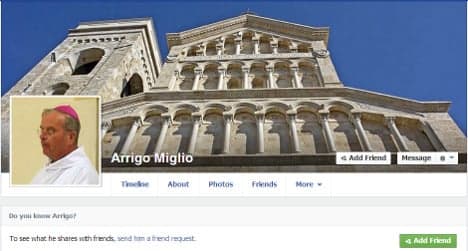 Italian bishop baffled by fake Facebook profile