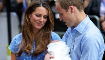 Royal baby sparks Italian flight boom to London