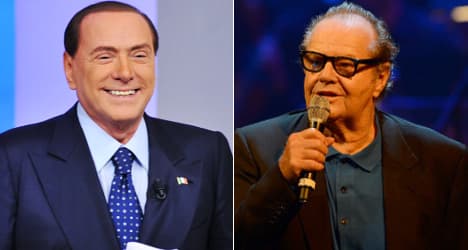 Jack Nicholson favourite to play Berlusconi