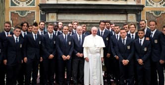 Italy-Argentina game: pope split on who to back
