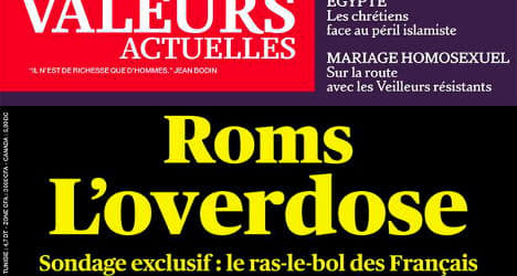'Roma overdose': Mag's cover story sparks uproar