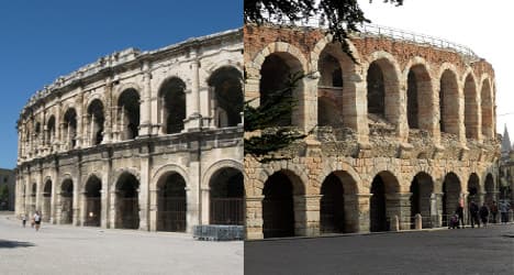 Tourist guide publisher confuses ancient arenas