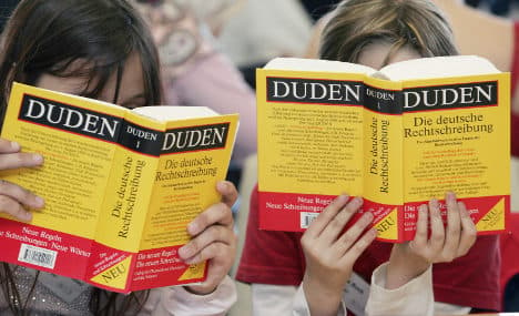 German dictionary wins prize... for bad German