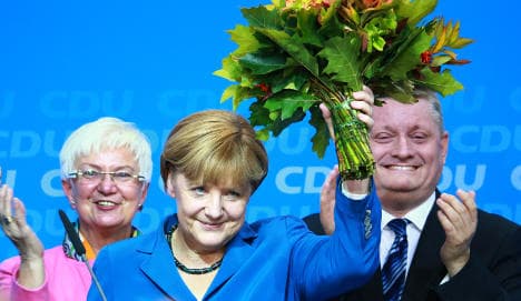 Merkel hails 'superb' election result