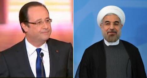 Hollande to meet Iran's President at UN