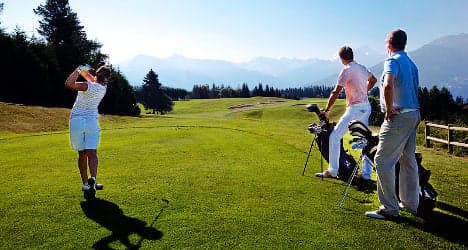 Teen sensation causes flap at Swiss golf tourney