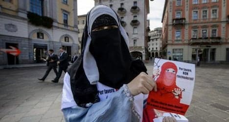 Ticino voters back ban on wearing face veils