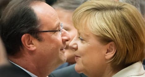 French would vote for Merkel in German poll