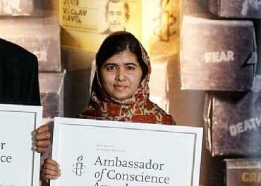Malala world's favourite for Nobel Peace Prize