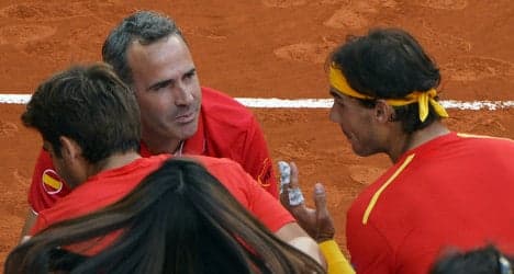 Spain dumps Davis Cup coach Alex Corretja