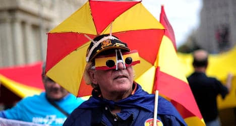 'Silent majority' rallies for Spanish Catalonia