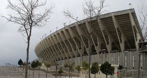 Explosion rocks stadium in Spain match lead-up