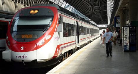 Rail strikes to limit Spain's train services
