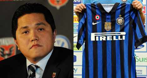 Indonesian tycoon takes over Inter Milan