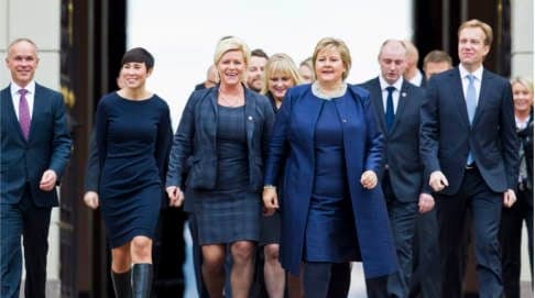 Populists left out of new Norway government